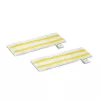 Kärcher Universal floor cloth set EasyFix Mop disposable cloth White, Yellow
