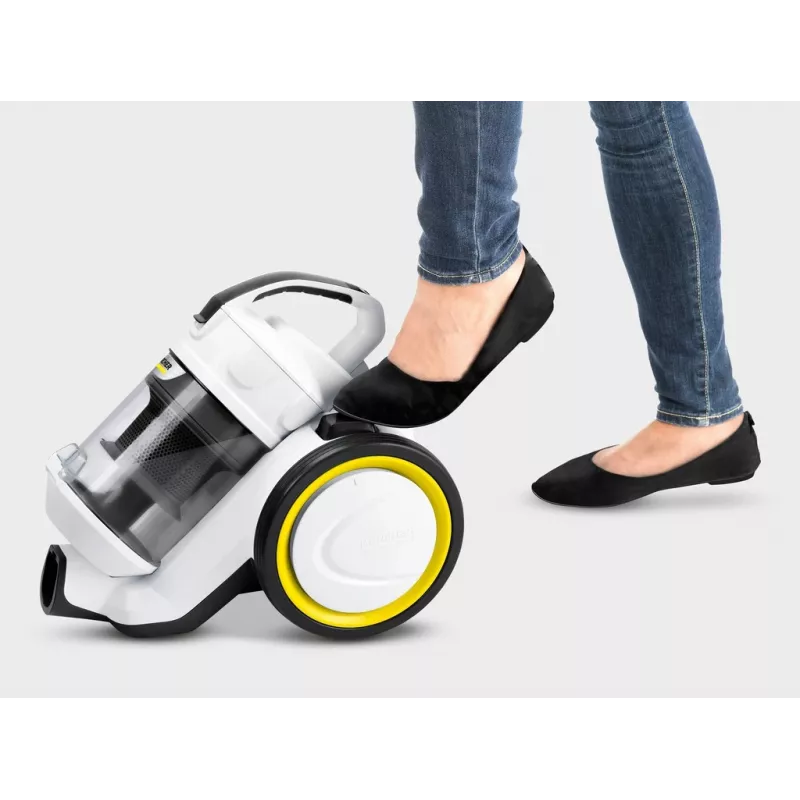 Cylinder vacuum Karcher VC 3 — dry home vacuum, 700 W, 0.9 L bagless, HEPA 13, telescopic tube, 1.5 m hose