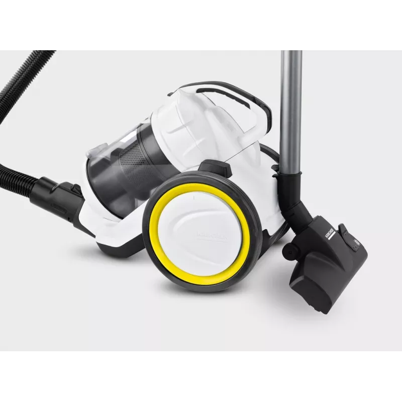 Cylinder vacuum Karcher VC 3 — dry home vacuum, 700 W, 0.9 L bagless, HEPA 13, telescopic tube, 1.5 m hose
