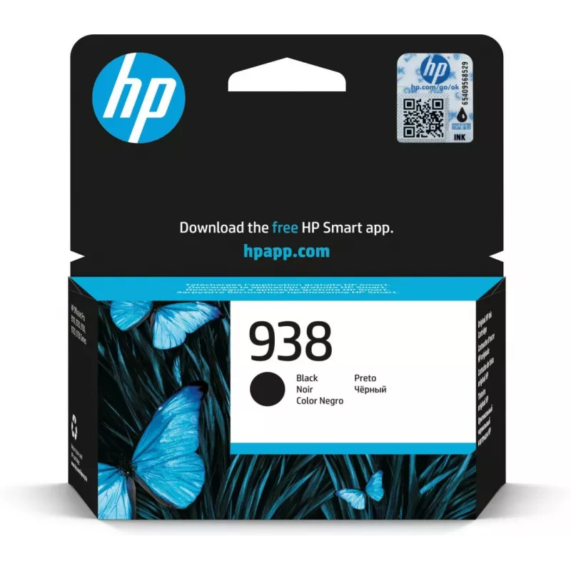 Cartridge HP Ink 4S6X8PE 938 Black