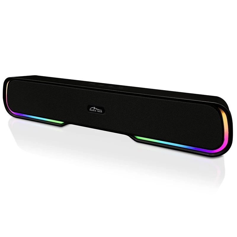 Speakers MEDIA‑TECH Phantom MT3180 soundbar 450W RMS, 80W battery-powered, Bluetooth, wired & wireless, black