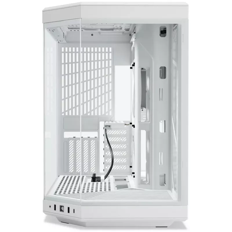 PC Case HYTE Y70 Midi Tower White — supports EATX, GPU up to 42.2 cm, CPU cooler height 18 cm