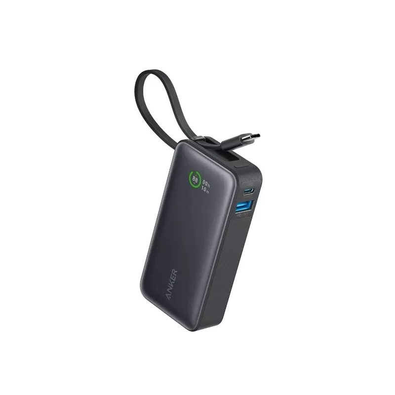 Powerbank 545 NANO 30W 10000mAh Built-In USB-C cable, black