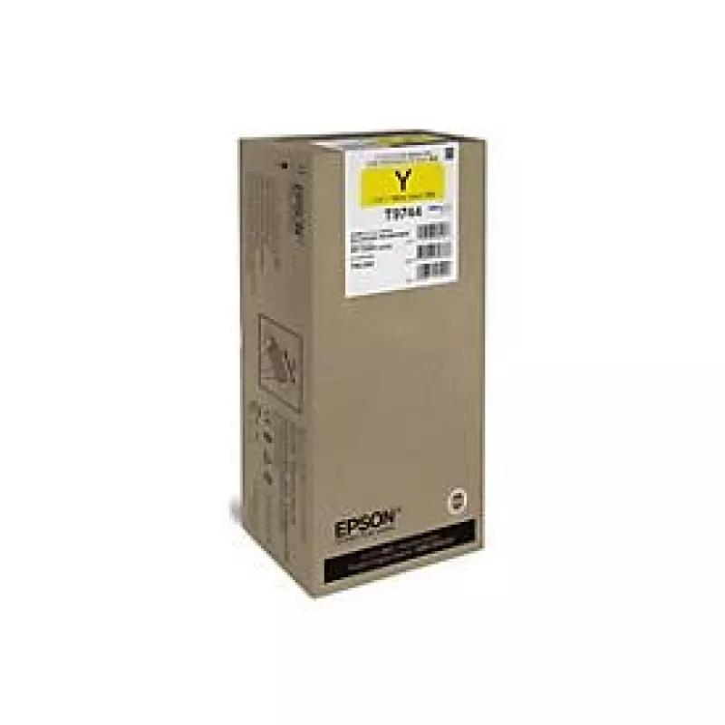 Ink Supply Unit Epson WorkForce Pro WF-C869R Yellow, original C13T97440N, high-capacity up to 10,000 pages
