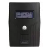 DIGITUS Line-Interactive UPS, 800VA/480W 12V/9Ah X1 Battery,2x CEE 7/7 Outlet,RJ-11,LCD (DN-170064-LCD)