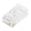 DIGITUS RJ45 Modular Plug (8P8C) Pass-through, CAT 5e, Unshielded, AWG 26-24, 100 Pieces (X-ML-5U-EZ)