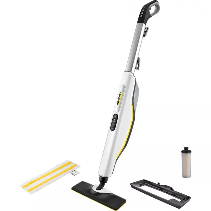 Steam mop Kärcher SC 3 UPRIGHT — 0.5 L tank, 1600 W, 30 s heat-up, removable tank, carpet glider