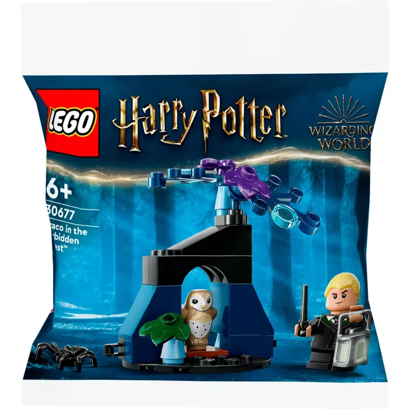 Construction toy LEGO Harry Potter set model 30677 – Draco in the Forbidden Forest minifigure scene