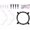 Thermaltake Contac 9 SE Processor Air Cooler 9.2 cm Black. White