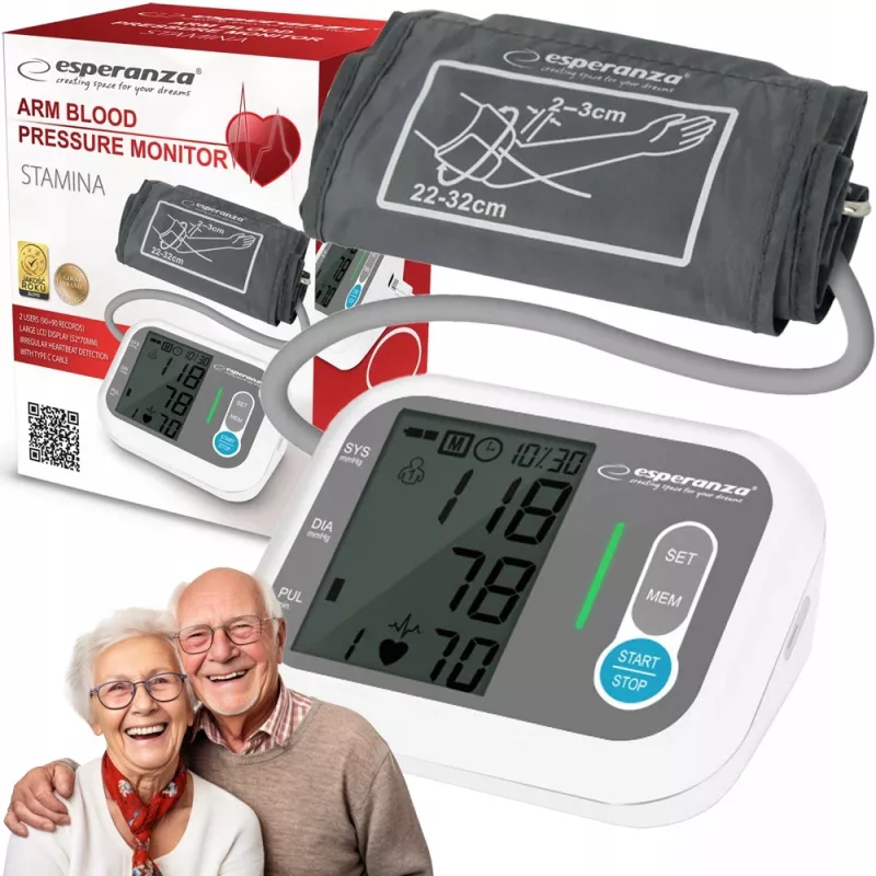 Blood pressure monitor Esperanza ECB005 automatic measurement with LCD display