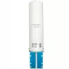 Outdoor omnidirectional 4G LTE antenna QOLTEC 57044, 5 dBi, 600–2700 MHz, 50 W, 50 Ω, white copper housing