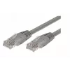 TB AKTBXKS6U100G10 Cat.6 UTP Patch Cable, 1 m, Grey, 10-pack