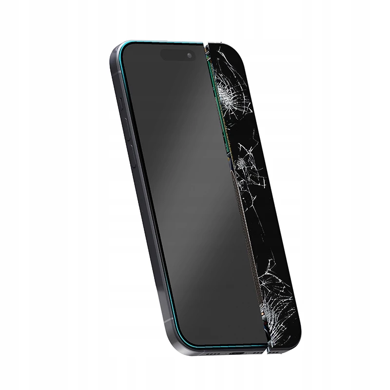 Tempered hybrid glass screen protector Crong for iPhone 15 CRG-NANO-IP61 9H hardness anti-scratch