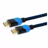 Savio GCL-02 HDMI cable 1.8 m HDMI Type A (Standard) Black,Blue