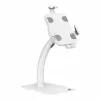 Tablet desk/wall mount MACLEAN MC-468W, white, for 7.9–11 inch tablets, clamp and mounting kit, adjustable tilt