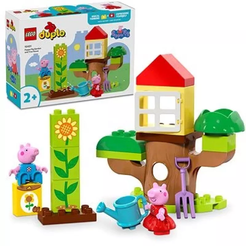 Lego 10431 Duplo Peppa Pig Garden and Tree House Playset