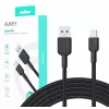 USB A to USB C cable Aukey CB-NAC1, 1 m, braided nylon, USB PD 60W, USB 2.0