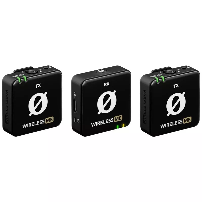 RØDE Wireless ME Dual - compact wireless microphone system with two transmitters for two-channel recording