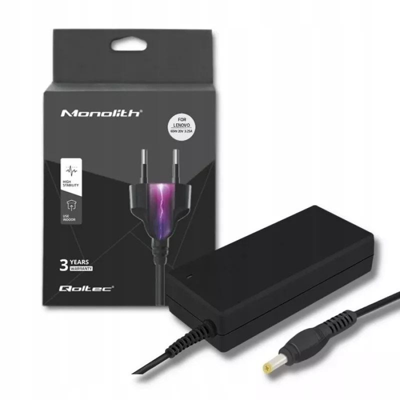 Power Adapter for Lenovo | 20V 3.25A | 65W | 4.0 * 1.7