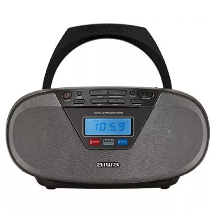 Audio Micro System Aiwa BBTU-400BK, CD/MP3/FM-PLL/BT Player (Black)