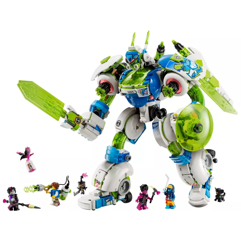 Construction Toy LEGO Mateo and Z-Blob the Knight Mech set 71485 — minifigure and buildable mech playset