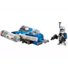 LEGO Star Wars Captain Rex Y-Wing Microfighter Collectible the Clone Wars Starship Vehicle Toy with a Character Minifigure for 6 Plus Year Old Boys &