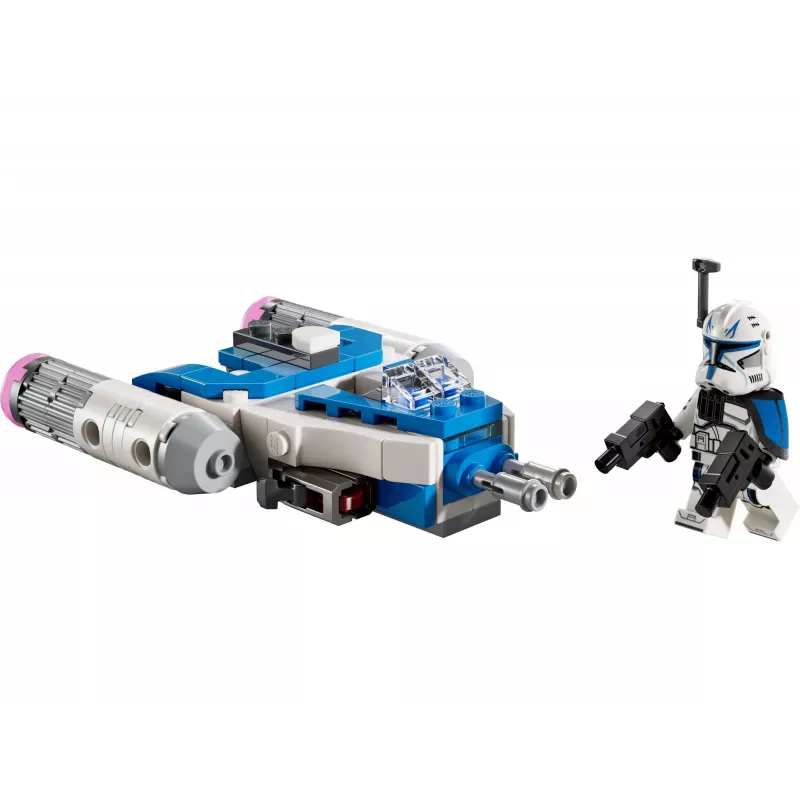 LEGO Star Wars Captain Rex Y-Wing Microfighter Collectible the Clone Wars Starship Vehicle Toy with a Character Minifigure for 6 Plus Year Old Boys &