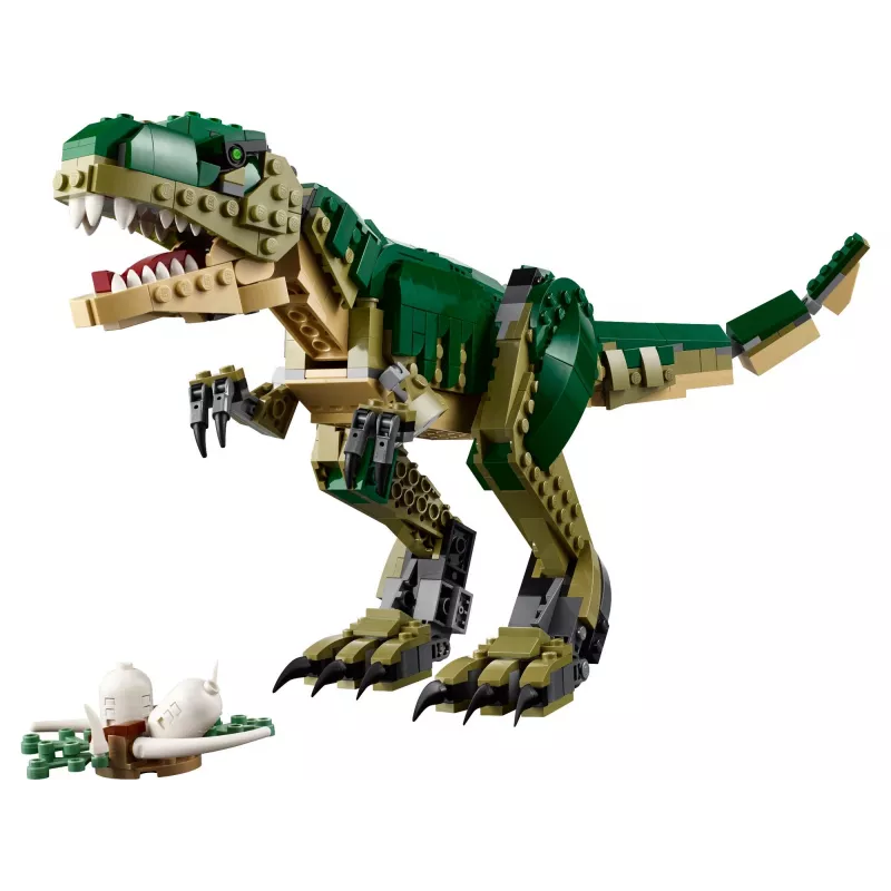 Construction toy LEGO Creator 3-in-1 T.Rex buildable model kit, 626 pcs, 150 mm height, age 9+