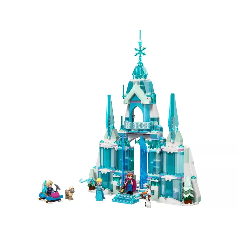 Construction toy LEGO Disney Princess Elsa's Winter Palace 43244 — building set for imaginative play