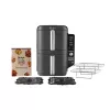 Ninja SL400EU fryer Double 9.5 L 2470 W Hot air fryer Black, Grey