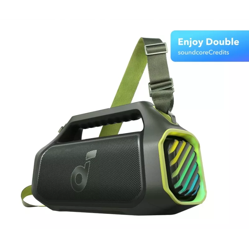 Boom 2 Plus | Powerful Outdoor Bass Bluetooth Speaker Adventure Green