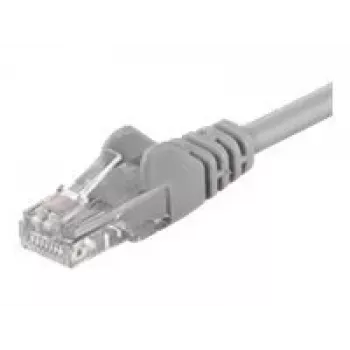 Wentronic Goobay CAT 6 Patch Cable, U/UTP, Grey, 1.5 m - CCA Copper Mix (95591)