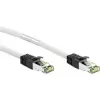 Wentronic 55127 - 5 M - Cat8.1 - S/FTP (S-STP) - RJ-45 - RJ-45 - White