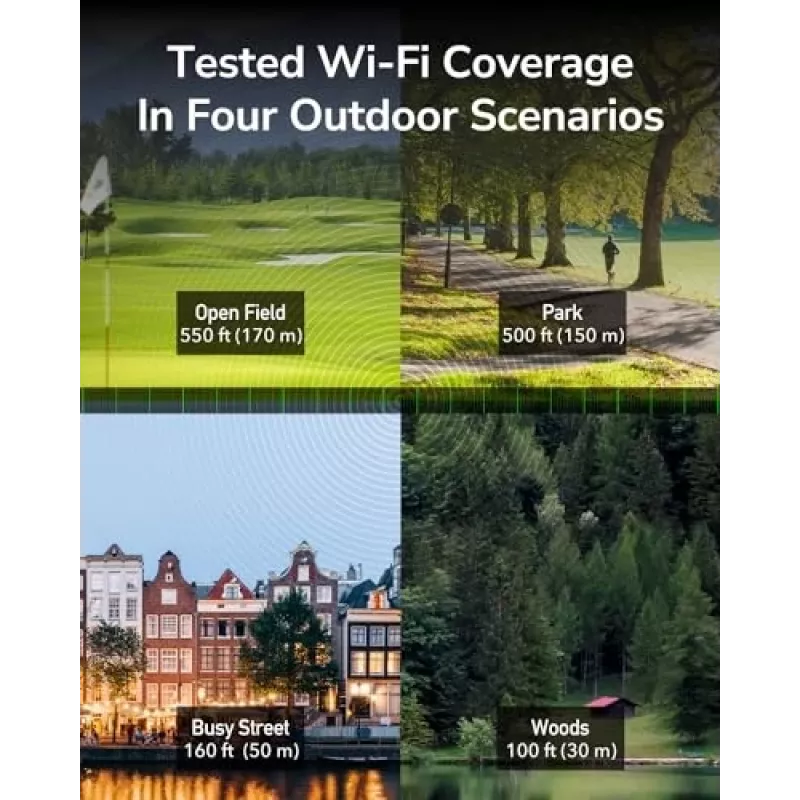 Access Point Cudy AP1300 Outdoor — dual-band 2.4/5 GHz, 300/867 Mbps, IP65, PoE, 2 external RP‑SMA antennas