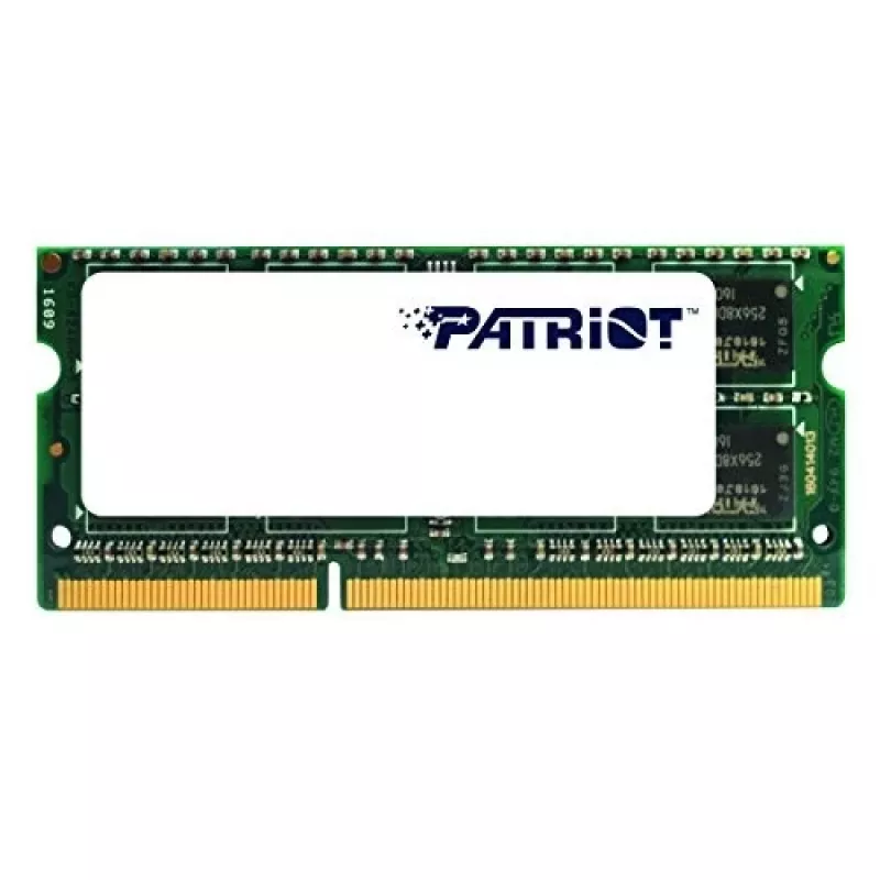 Laptop memory PATRIOT 8GB DDR3 1600MHz 204-pin SO-DIMM 1.35V