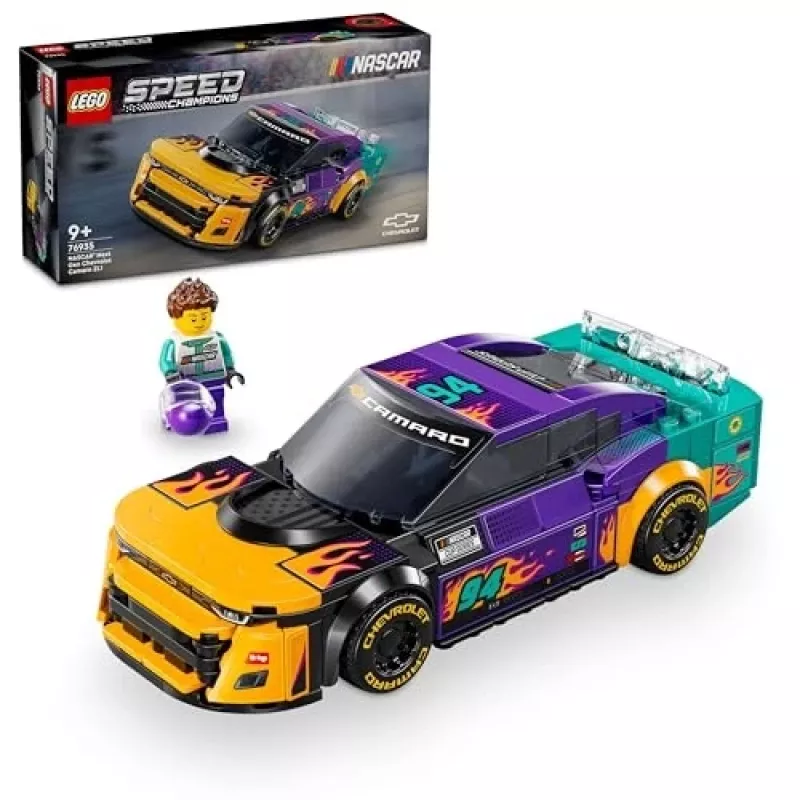 Construction toy LEGO Speed Champions 76935 NASCAR Next Gen Chevrolet Camaro ZL1, 328 pieces, 1 minifigure, age 9+