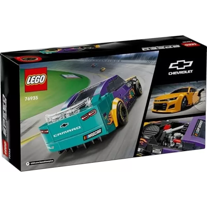 Construction toy LEGO Speed Champions 76935 NASCAR Next Gen Chevrolet Camaro ZL1, 328 pieces, 1 minifigure, age 9+