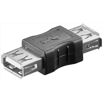 Microconnect USBAFAF cable gender changer USB A Black