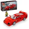 LEGO Speed Champions Ferrari F40 Supercar Buildable Vehicle Toy Model Car for 9 Plus Year Old Boys and Girls with Driver Minifigure Kids' Bedroom D