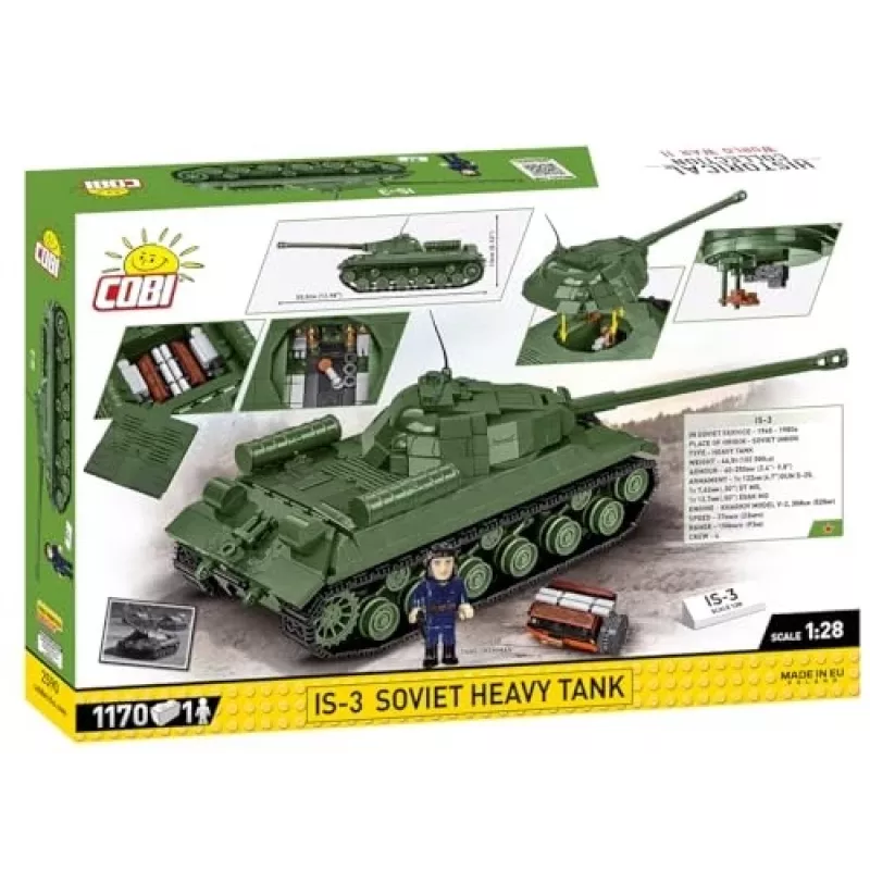 COBI Historical Collection WWII Is-3 Soviet Heavy Tank