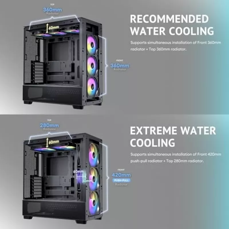 Antec 0-761345-10133-2 Computer Case MIDI Tower Black Wood
