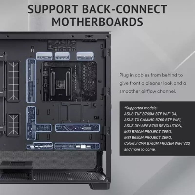 Antec 0-761345-10133-2 Computer Case MIDI Tower Black Wood