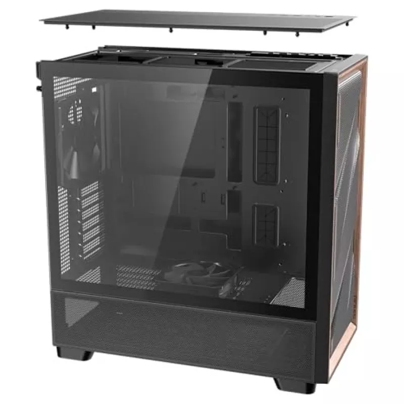 Antec 0-761345-10133-2 Computer Case MIDI Tower Black Wood