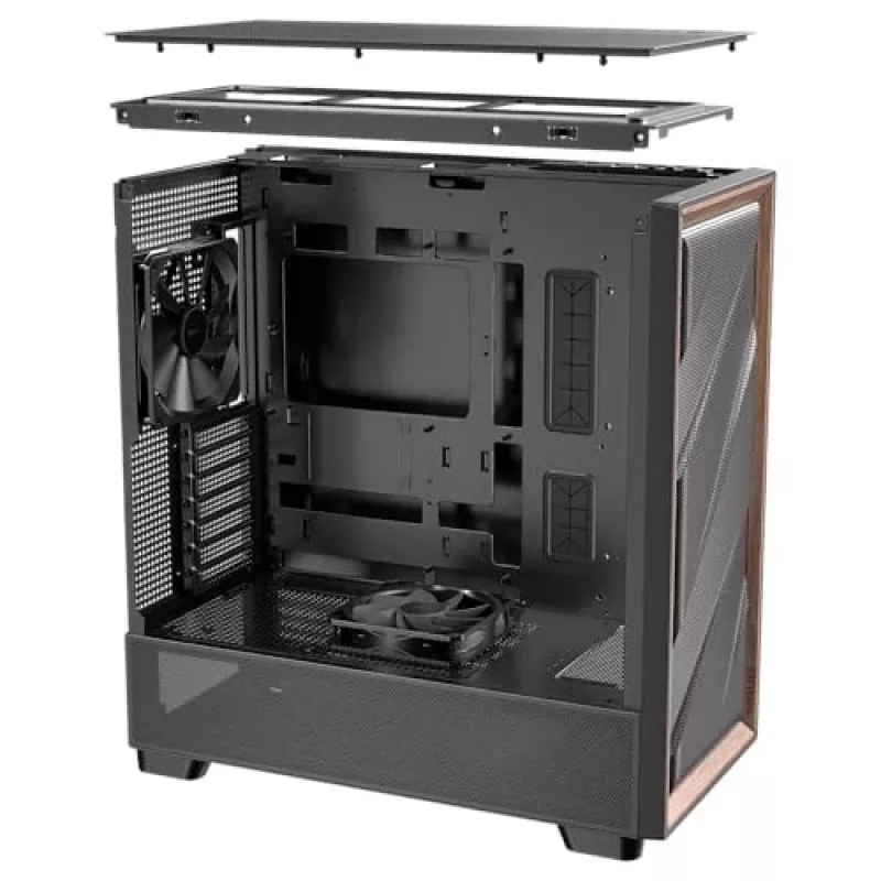 Antec 0-761345-10133-2 Computer Case MIDI Tower Black Wood
