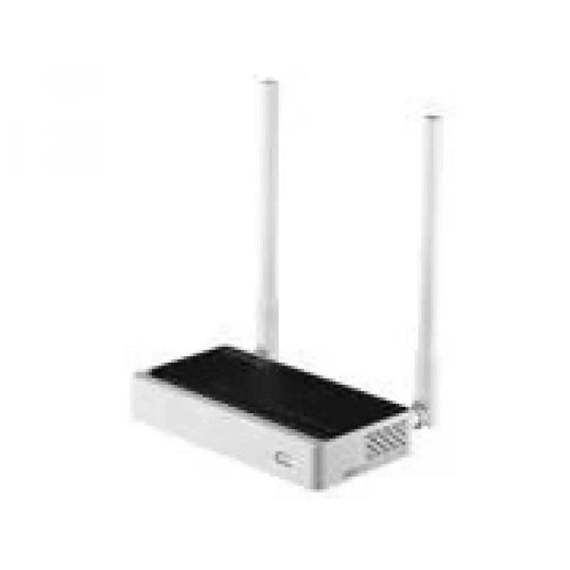 Tabletop router TOTOLINK N300RT — Single-band 2.4 GHz Wi‑Fi 4, 300 Mbps, 5x RJ-45 Fast Ethernet ports, 2 external 5 dBi antennas
