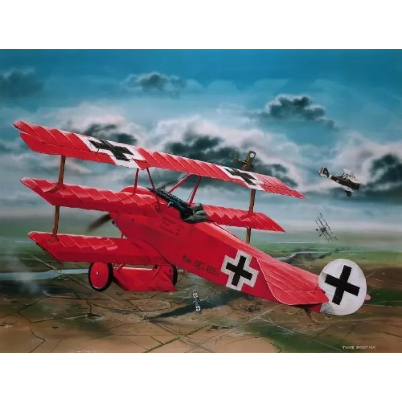 Rv04744 - Revell 1:28 - Fokker Dr.i richthofen
