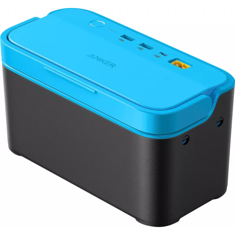 Battery Anker A17B5011 for cool box accessories, Black/Blue, 1 pc