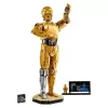 LEGO buildable figure Star Wars C-3PO model 75398 — 1,138 pieces, 380 mm display collectible