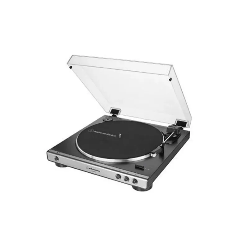 Audio Technica Unisex at-LP60XUSB Fully Automatic Belt-Drive Turntable Analog & USB in Black