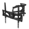 Wall TV mount MACLEAN MC-781 for 66–177.8 cm (26–70 inch) screens, tilt -12–2°, VESA 100x100–400x400, max load 45 kg, black